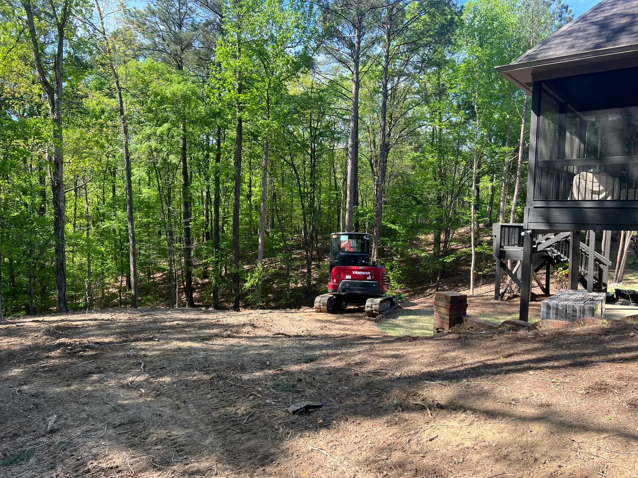 Backyard Clearing, Grading & Site Development — photo 25