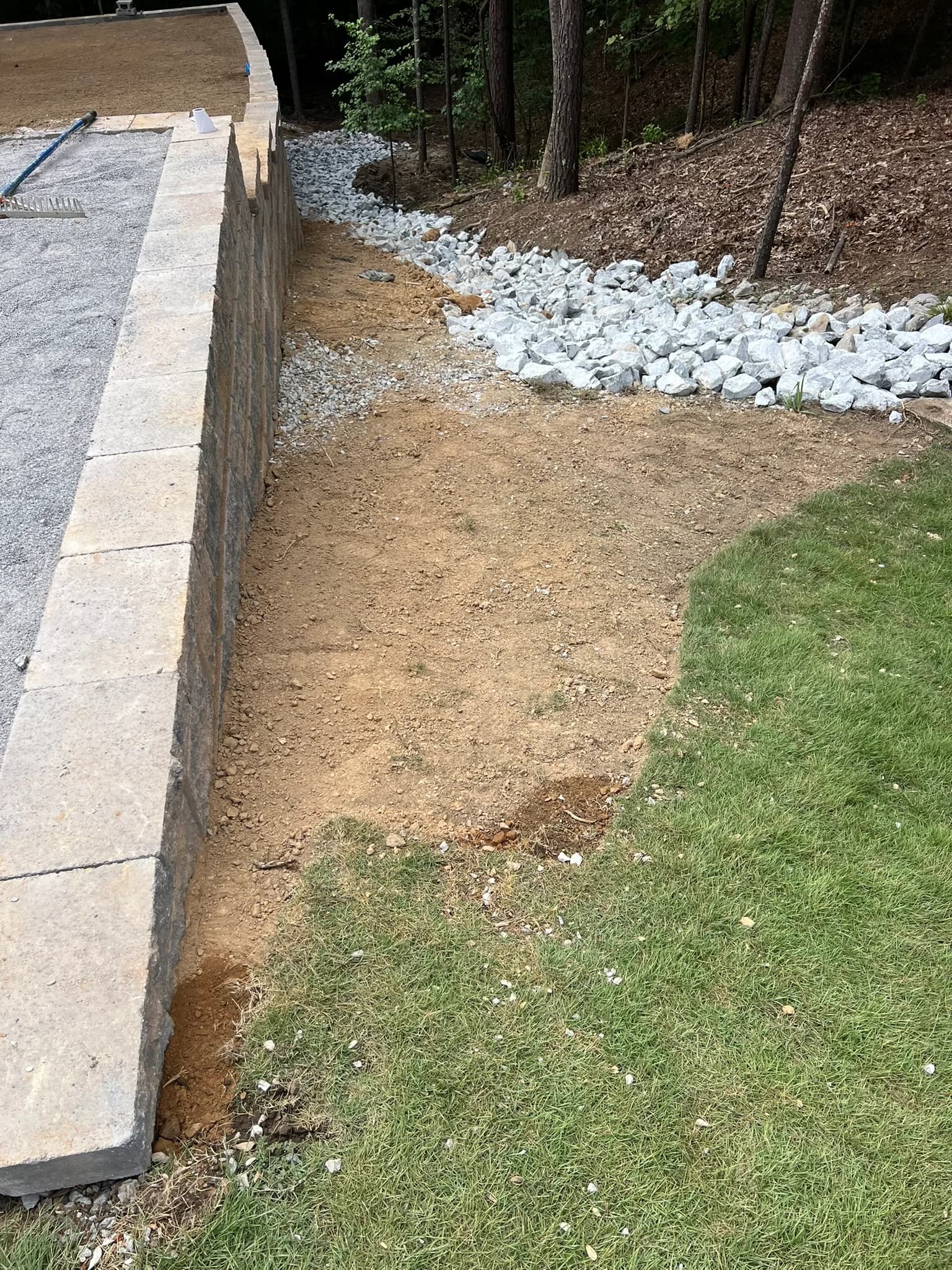 Backyard Clearing, Grading & Site Development