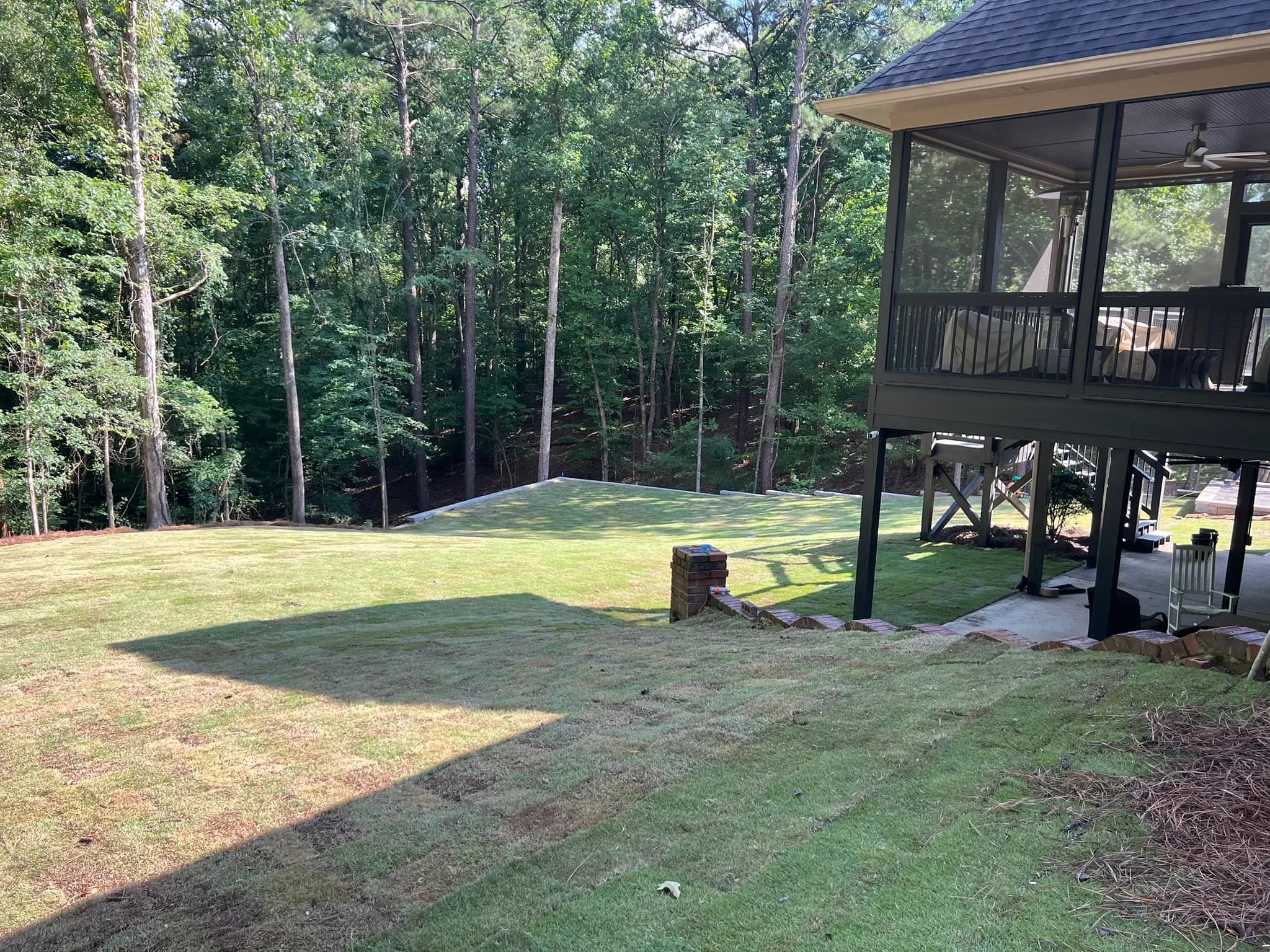 Backyard Clearing, Grading & Site Development — photo 28