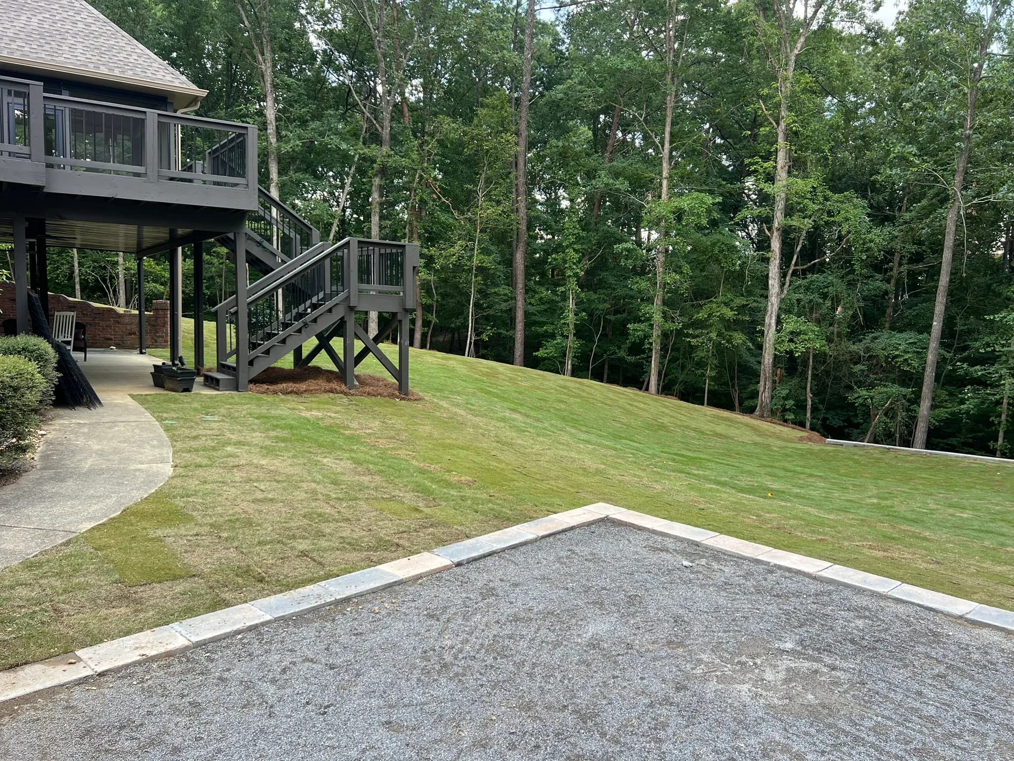 Backyard Clearing, Grading & Site Development — photo 12