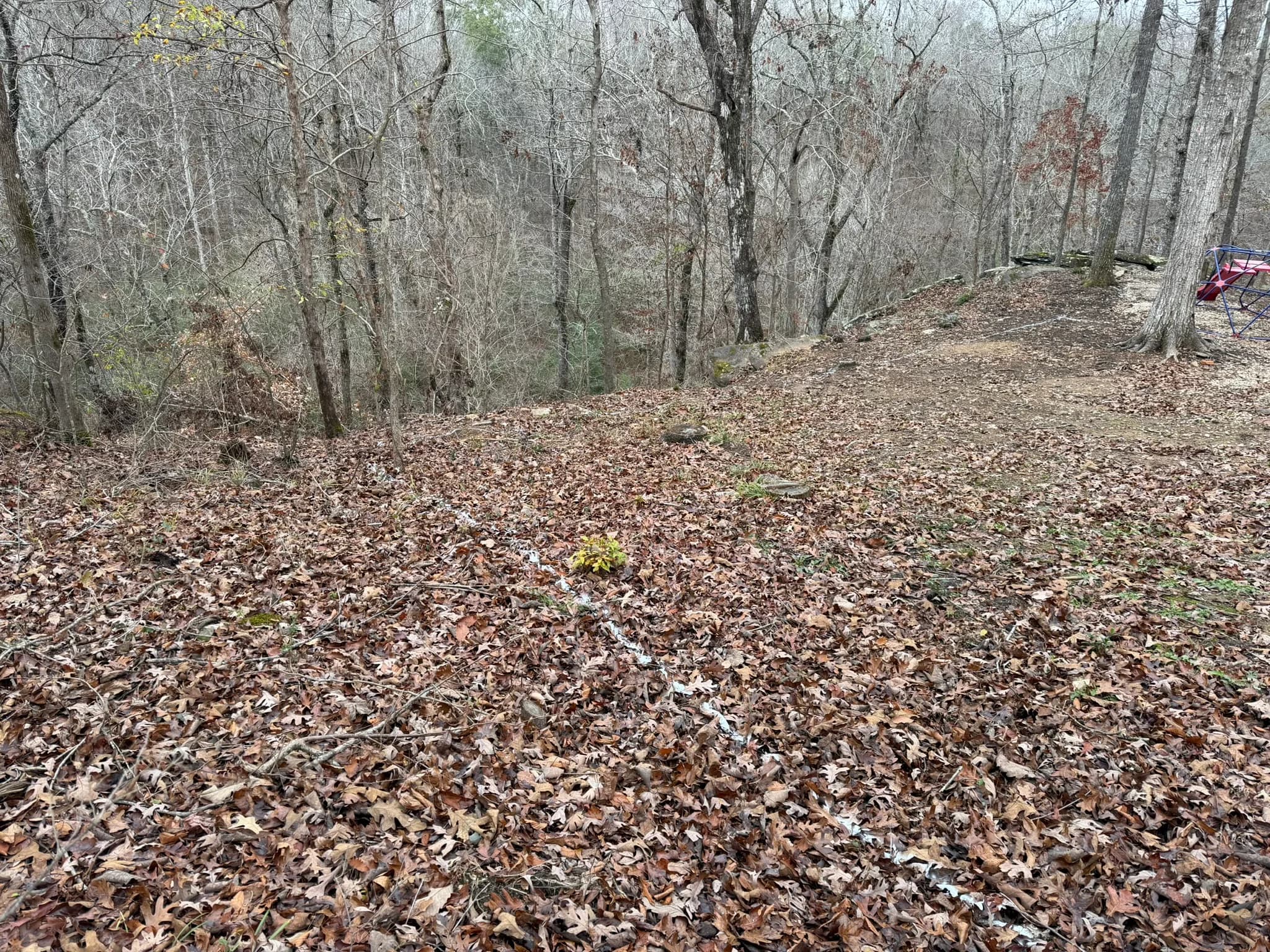Cross Tie Retaining Wall, Stairs & Backyard Grading — photo 10