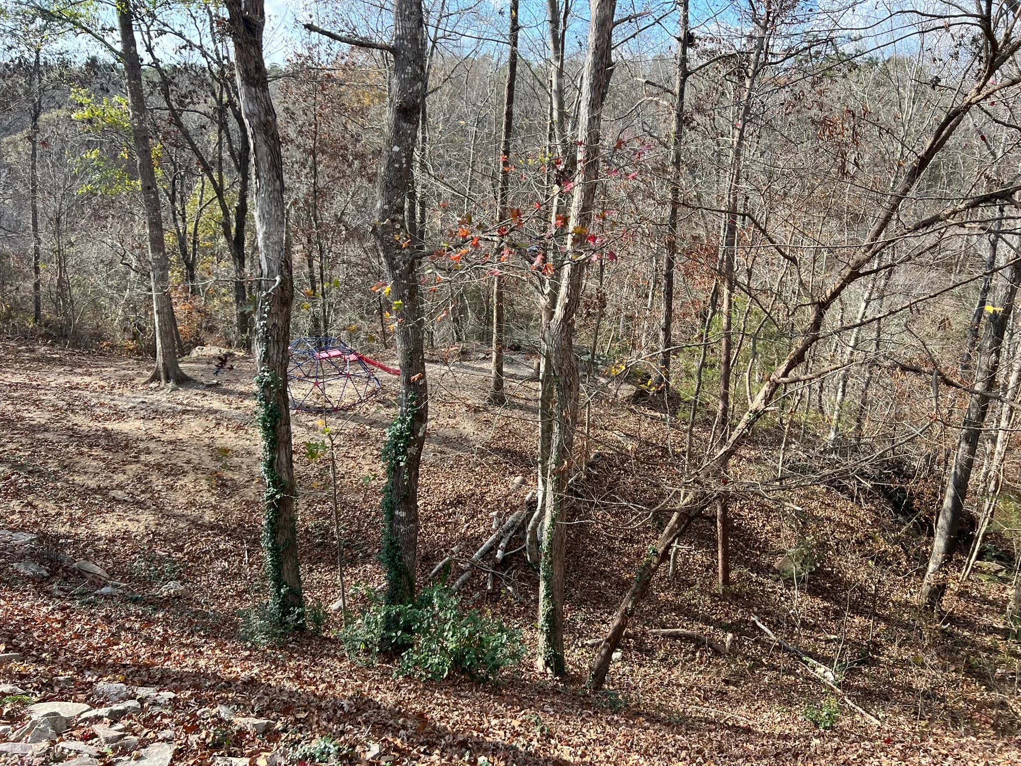 Cross Tie Retaining Wall, Stairs & Backyard Grading — photo 31
