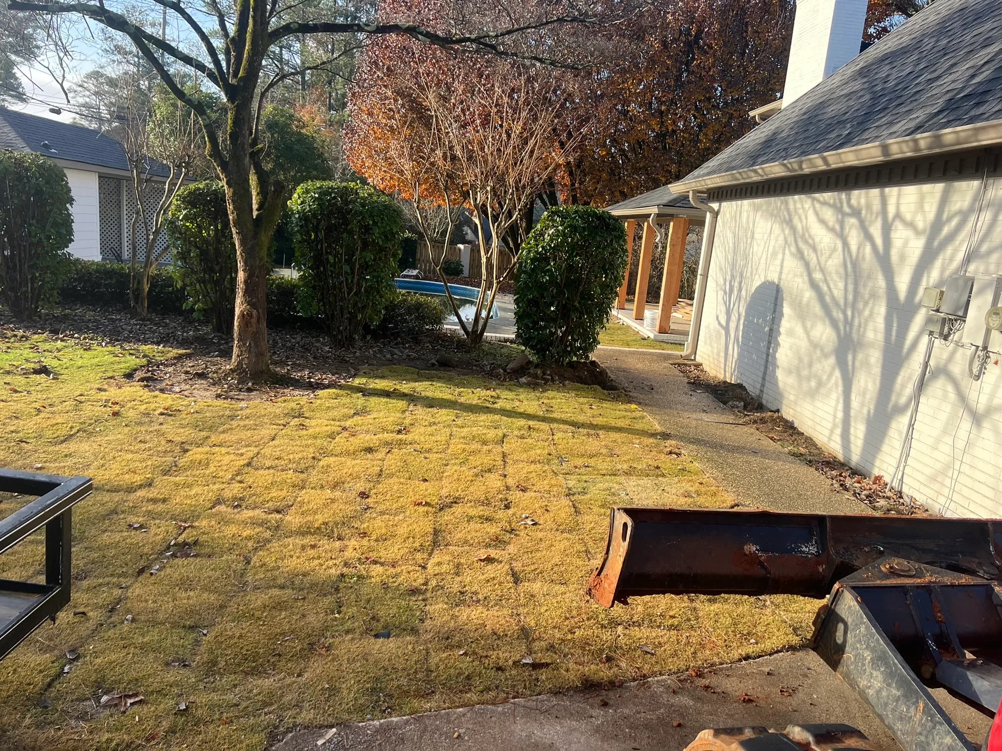 Pool & Backyard Redevelopment with Hardscape Installation — photo 4