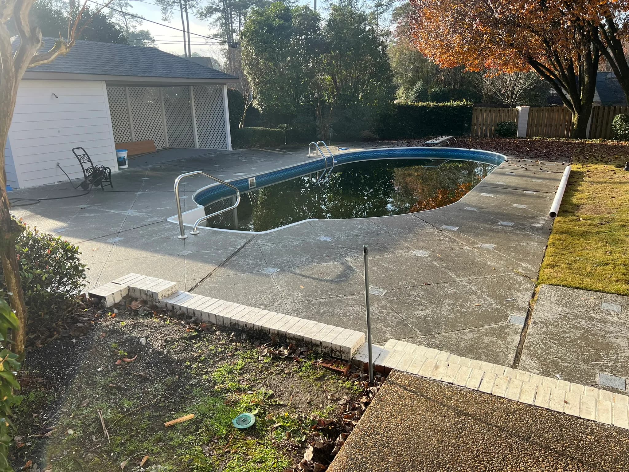 Pool & Backyard Redevelopment with Hardscape Installation — photo 23