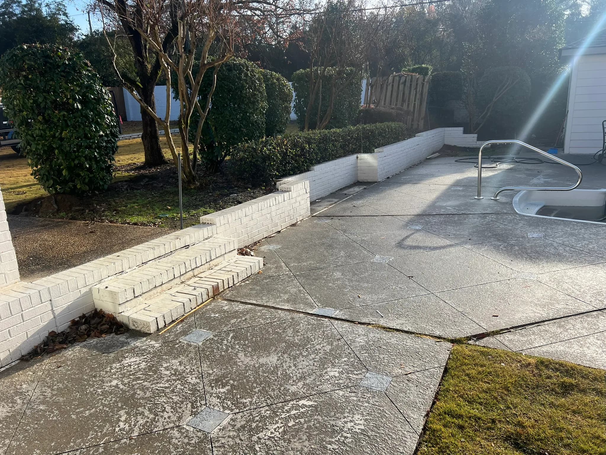 Pool & Backyard Redevelopment with Hardscape Installation — photo 14