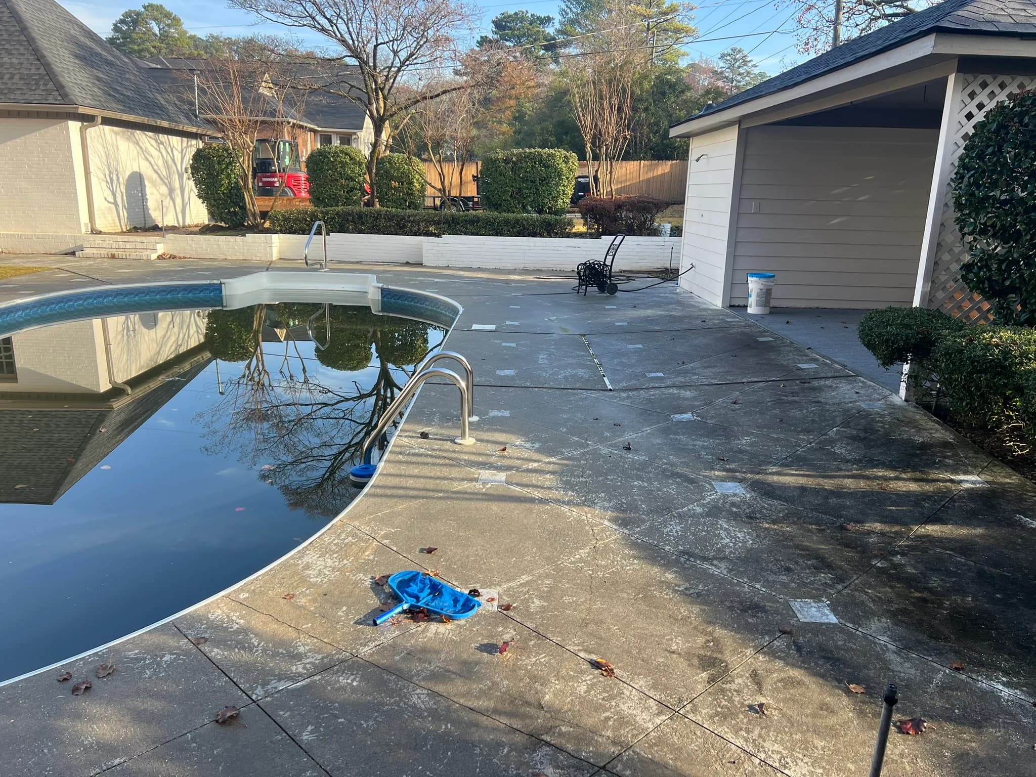Pool & Backyard Redevelopment with Hardscape Installation — photo 31