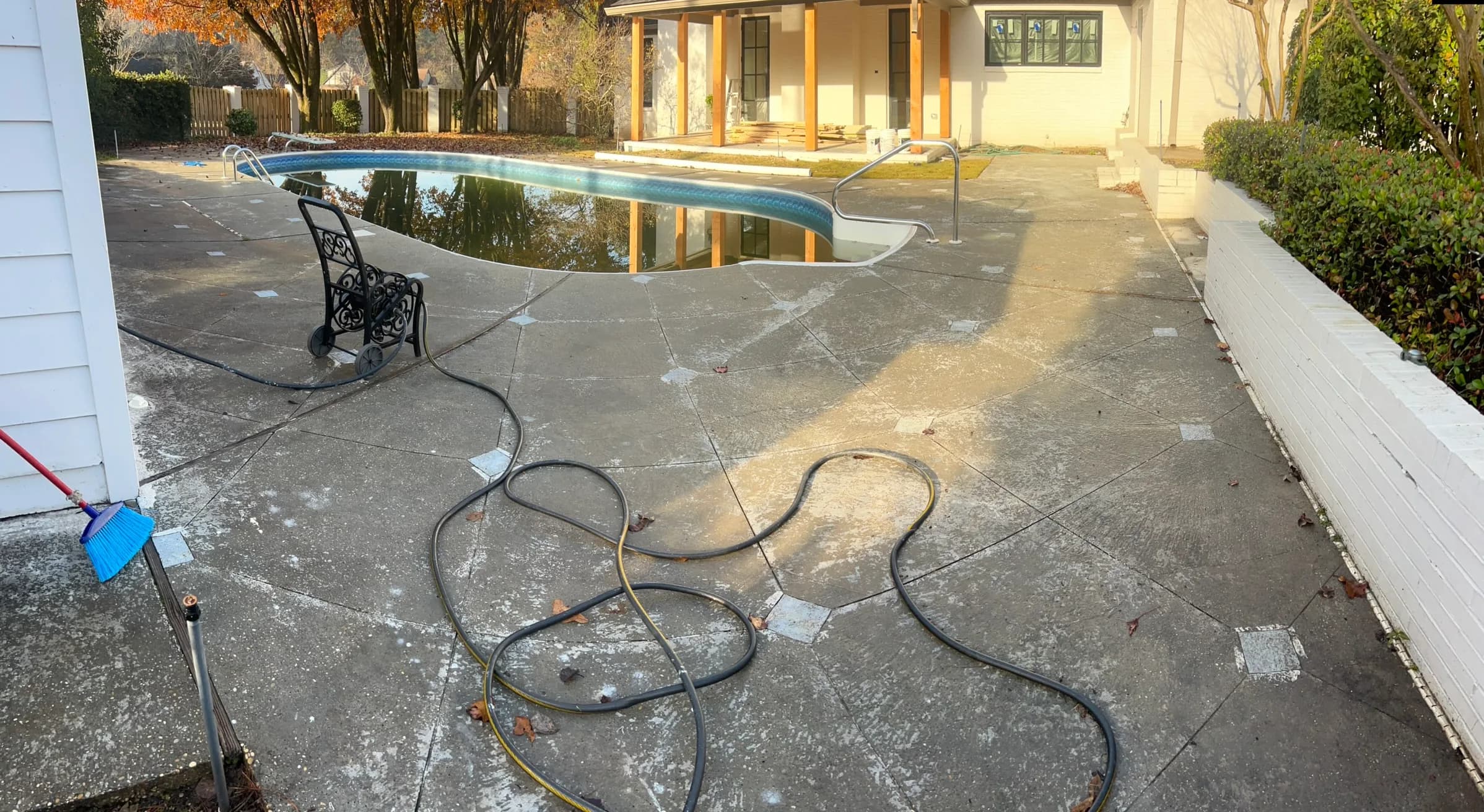 Pool & Backyard Redevelopment with Hardscape Installation — photo 26
