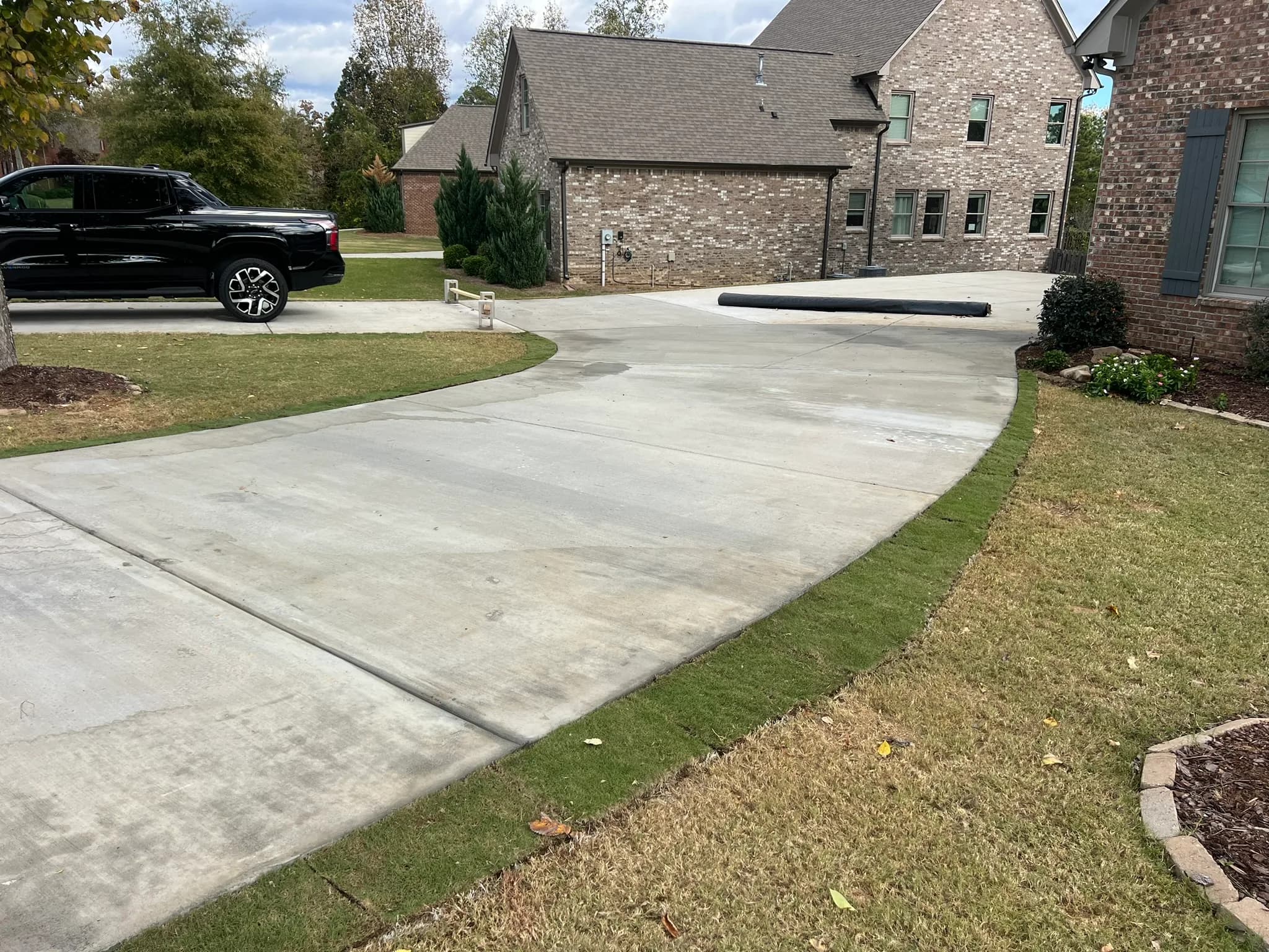 Driveway and Sod Installation Project — photo 7