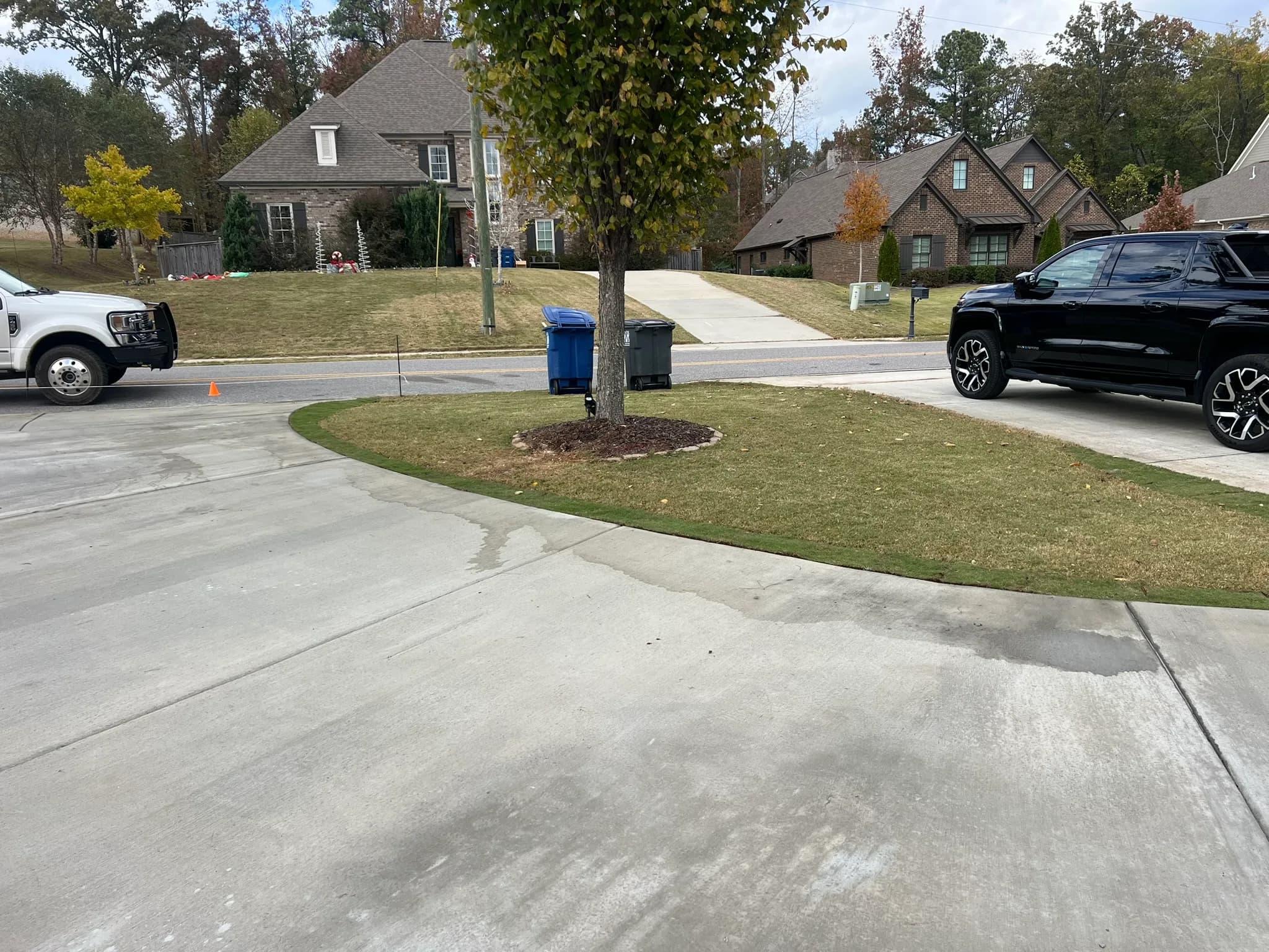 Driveway and Sod Installation Project