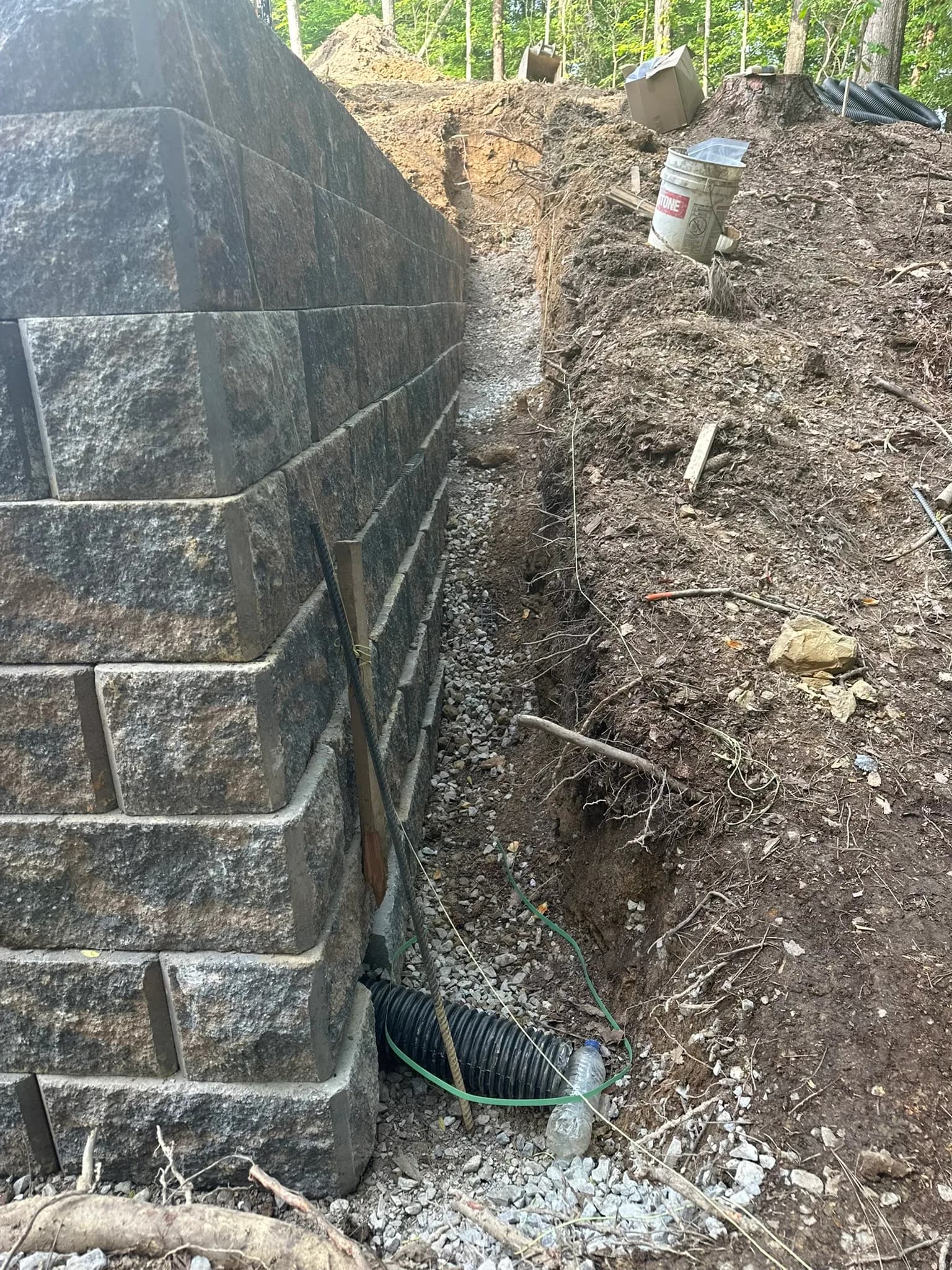 Backyard Clearing, Grading & Site Development — photo 11